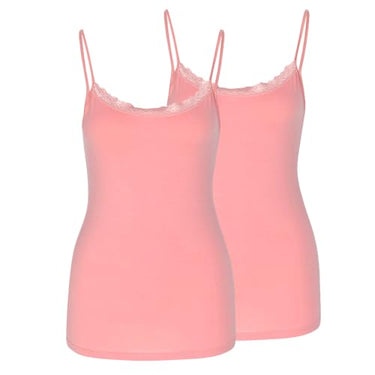Nina von C. - Cozy - Spaghetti Top - Pack of 2 (40 Strawberry Cream) on sale